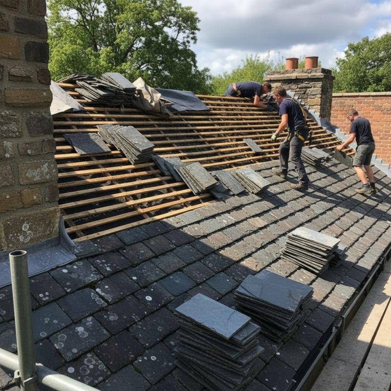 Slate Roof Construction