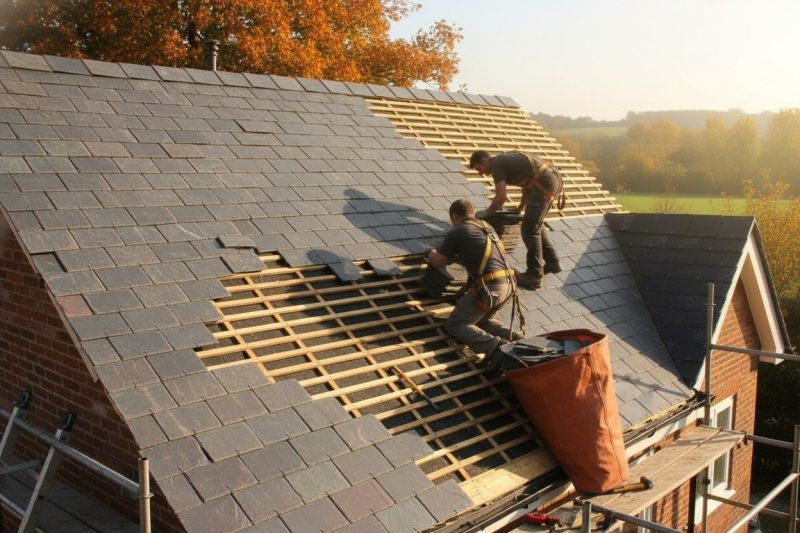 Slate Roof Construction