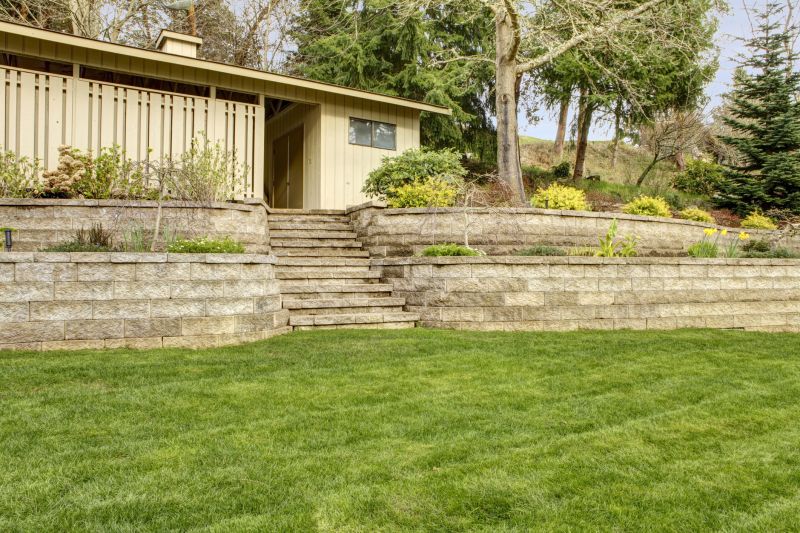 Stone Wall Hardscaping