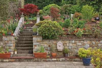 Stone Wall Hardscaping