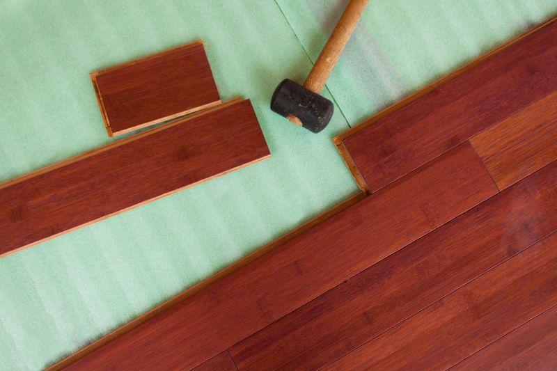Tiger Wood Floor Installation