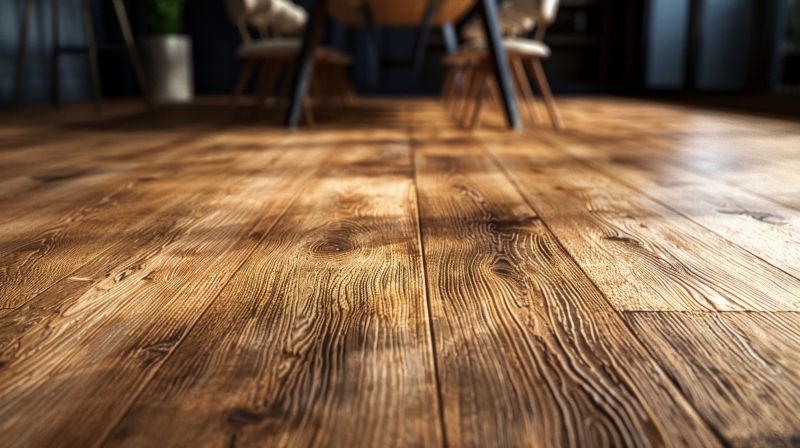 Tiger Wood Floor Installation