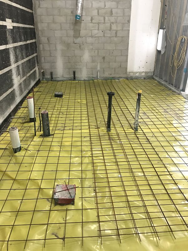 Vapor Barrier Installation