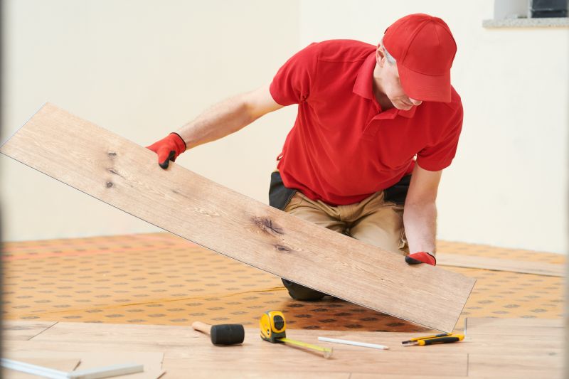 Vinyl Plank Floor Installation